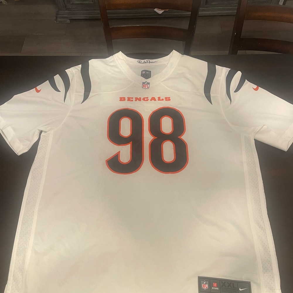 Nike Men's White Bengals Jersey